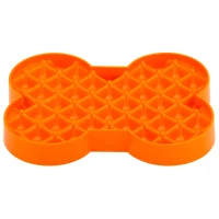 LickiMat Mata do lizania dla psa Small Slodog  pomarańczowa_2
