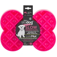 LickiMat Mata do lizania dla psa Small Slodog  różowa
