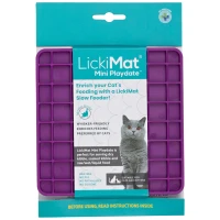 LickiMat Mata do lizania dla kota Mini Playdate fioletowa_2