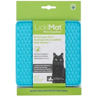 LickiMat Mata do lizania dla kota Mini Soother turkusowa_2