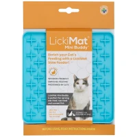 LickiMat Mata do lizania dla kota Mini Buddy  turkusowa_2