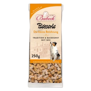 Bubeck Ciasteczka dla psa wołowo - drobiowo - wieprzowe  Beisserle 250 g 