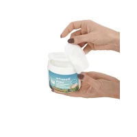 Whappa Finger Wipes chusteczki nawilżane na palec do czyszczenia uszu,zębów i pyska psa i kota 50 sztuk