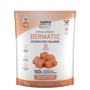BALTICA NUTRACEUTIC Karma dla psa Dermatic Hydrolysed Salmon 1 kg M
