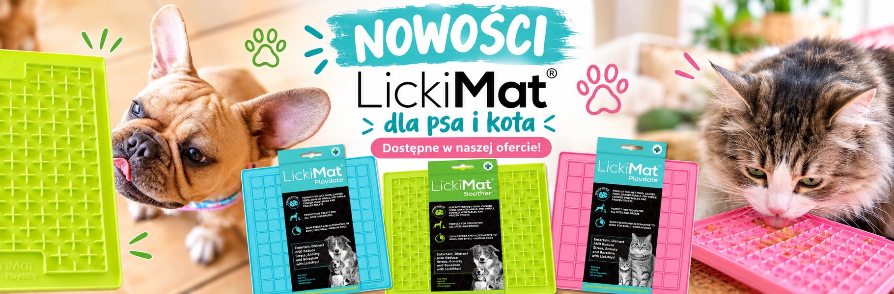 Nowość - Lickimat